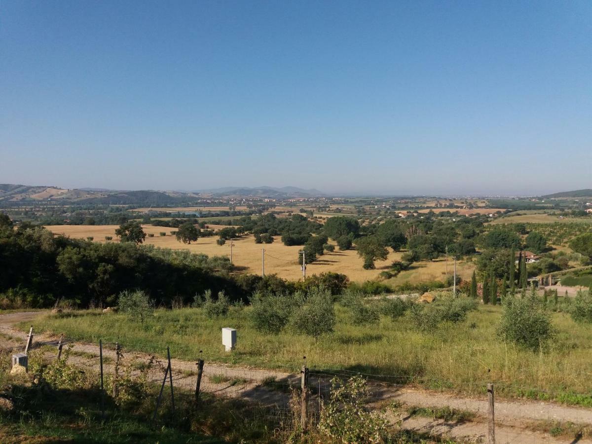 Maremma Che Vista! Apartment Campagnatico Exterior photo